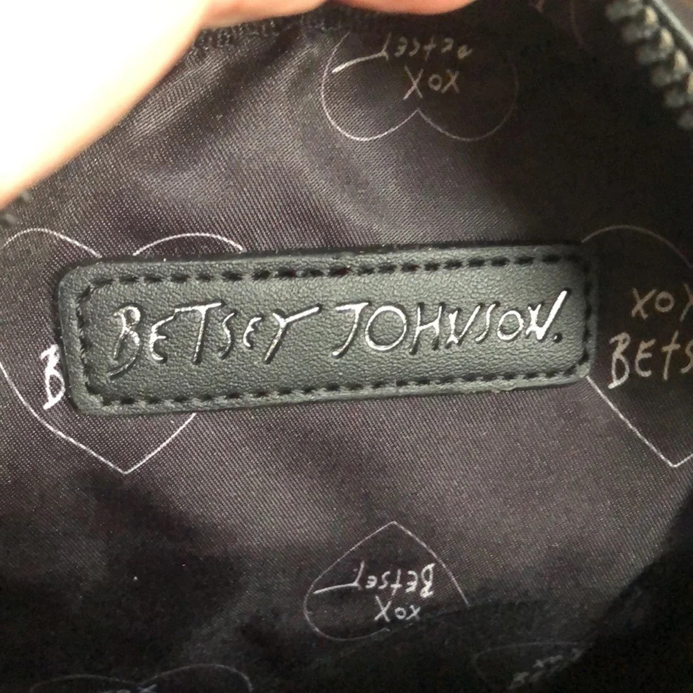 Betsey Johnson black cat kitsch crossbody bag New with tags - Picture 10 of 12